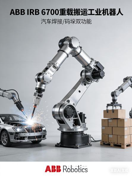 ABB IRB 6700 重载搬运工业机器人 汽车焊接码垛