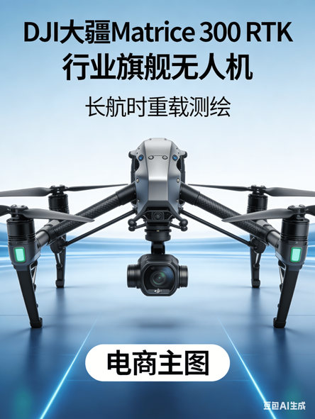 DJI大疆Matrice 300 RTK 行业旗舰无人机 长航时重载测绘