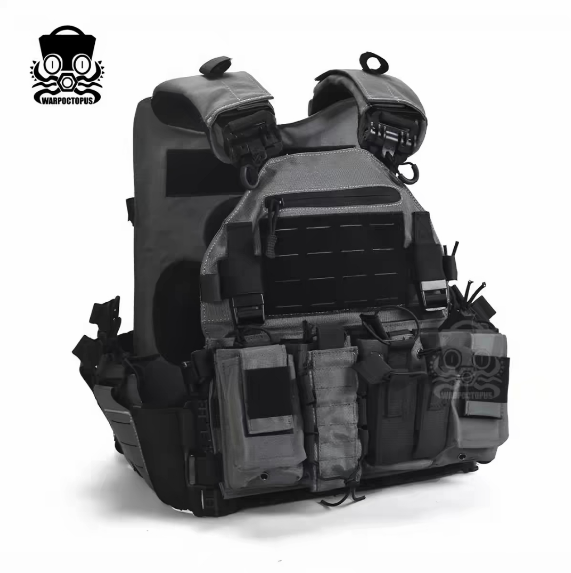 WARP New Tactical Vest - 1000D Laser Cut MOLLE Vest + D3 Chest Rig, 2-in-1 Combo, Women's Fit, for Wargame & Outdoor WARP 新款战术背心马甲 - 1000D激光切割MOLLE背心 + D3胸挂 一套两件 女性剪裁 Wargame户外装备
