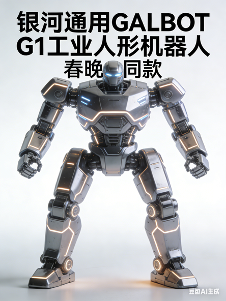 银河通用GALBOT G1 工业人形机器人 春晚同款