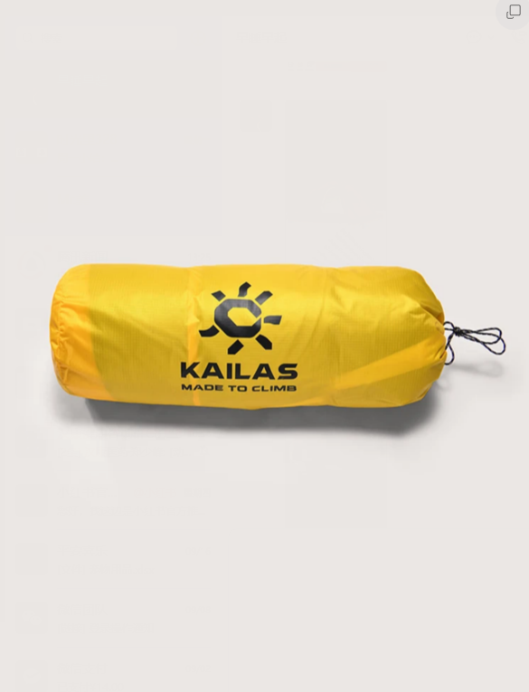 KAILAS G2 II 4-Season Backpacking Tent (2-3 Person) - Lemon Yellow, 75D Ripstop Polyester, PU2000mm, 3.1kg Ultralight KAILAS 凯乐石 G2 II 四季帐 (2-3人) - 柠檬黄 75D抗撕裂涤纶 PU2000mm防水 3.1kg轻量化 - Image 3