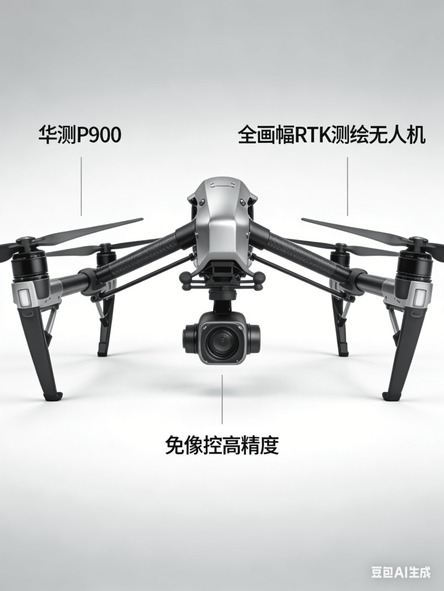 华测P900 全画幅RTK测绘无人机 免像控高精度