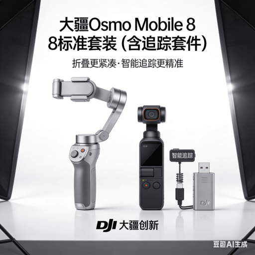 大疆Osmo Mobile 8 标准套装（含追踪套件）