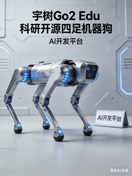 宇树Go2 Edu 科研开源四足机器狗 AI开发平台
