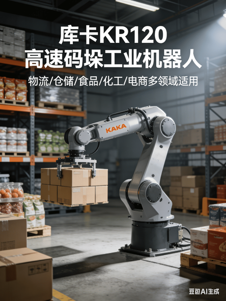 库卡KR120 高速码垛工业机器人 物流仓储食品化工