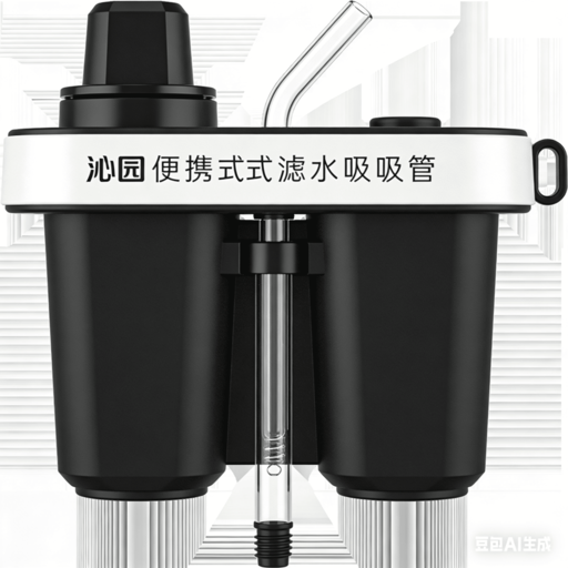 沁园 便携式滤水吸管