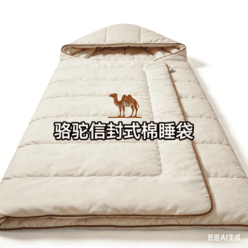 骆驼 信封式棉睡袋