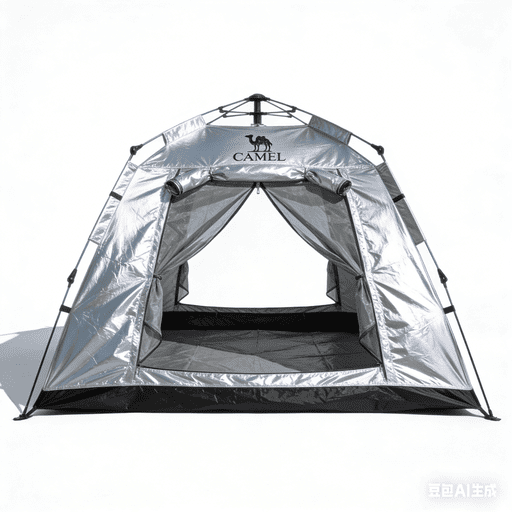 骆驼 全自动3-4人涂银帐篷