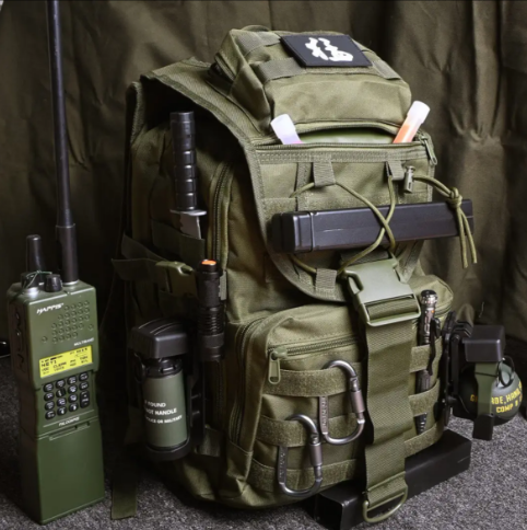 Dragon Tooth Large Capacity Tactical Assault Backpack - 40L, Camouflage, Multifunctional Outdoor Military Rapid Response Hiking Daypack 龙牙 大容量战术突击背包 - 40L 迷彩多功能 户外军事旅行快速反应登山包 - Image 2