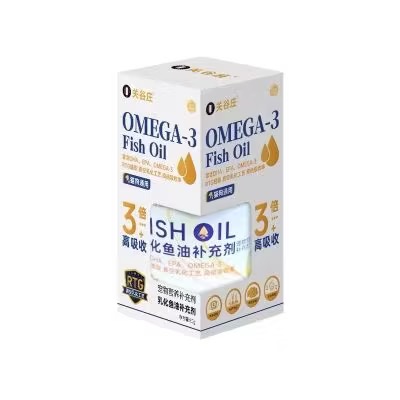 关谷庄乳化鱼油补充剂 - 猫狗通用