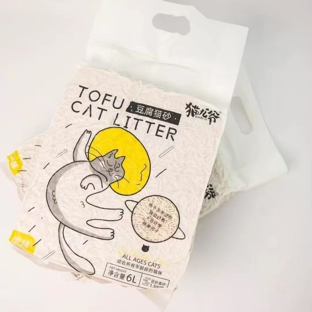 猫九爷豆腐猫砂 6L原味