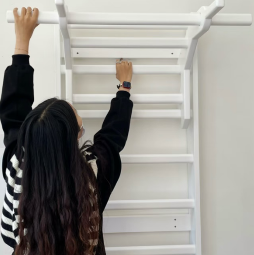 Wall-Mounted Gymnastic Ladder for Home Gym家用健身房壁挂式体操梯 - Image 2